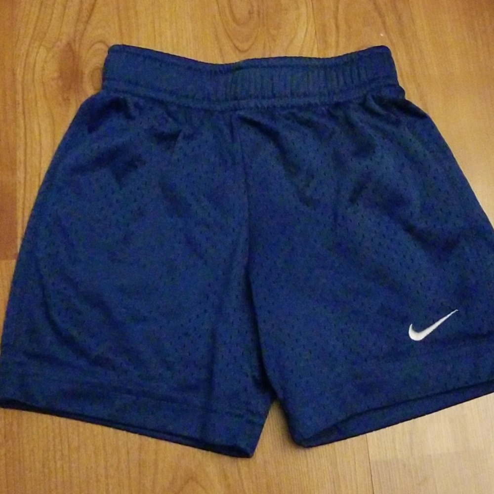 Blue Nike basketball shorts